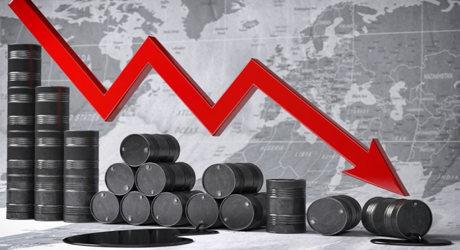 نرخی نەوت دابەزی