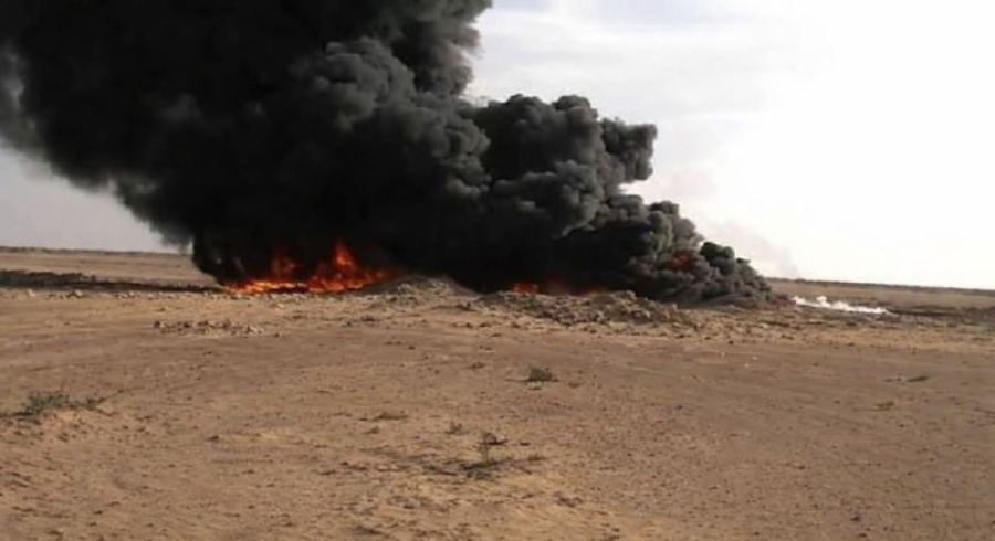 دووەم ڕۆژە لەسەریەک ئاگر لە بیرە نەوتییەکانی باکووری دێرەزوور بەردەدرێت