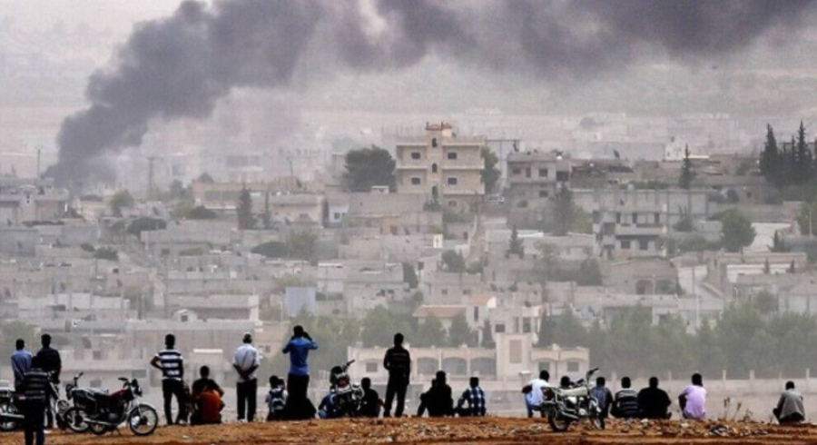 کۆبانێ لەژێر گەمارۆیەکی خنکێنەردایە