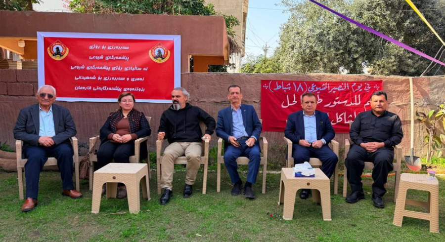 سکرتێری کۆمیتەی ناوەندی حزبی شیوعی کوردستان پیرۆزبایی لە ڕۆژی پێشمەرگەی شیوعی دەکات