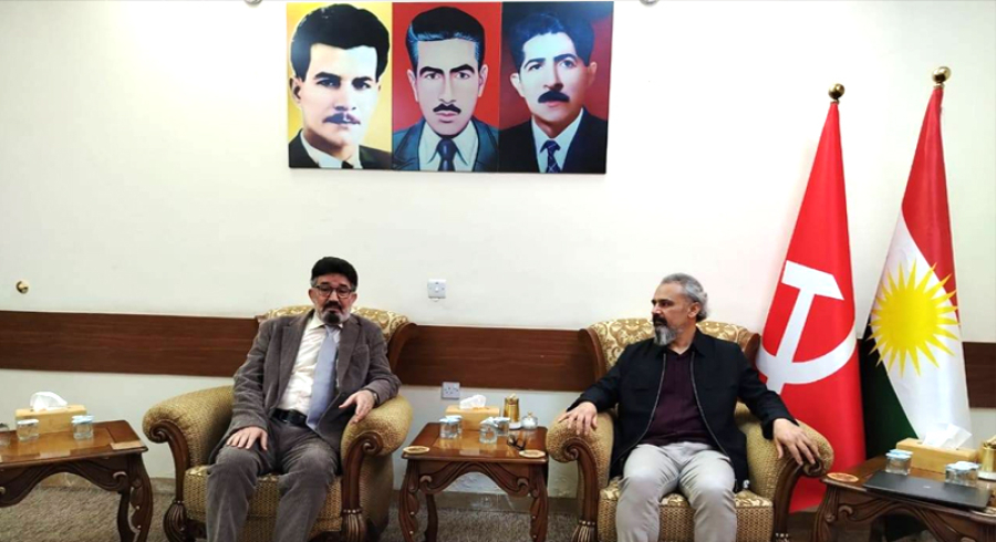 حزبی شیوعی و پارتی یەکێتی دیموکراتی کورد لە سوریا، دۆخی باشوور و ڕۆژاواوی كوردستان تاوتوێ ده‌كه‌ن