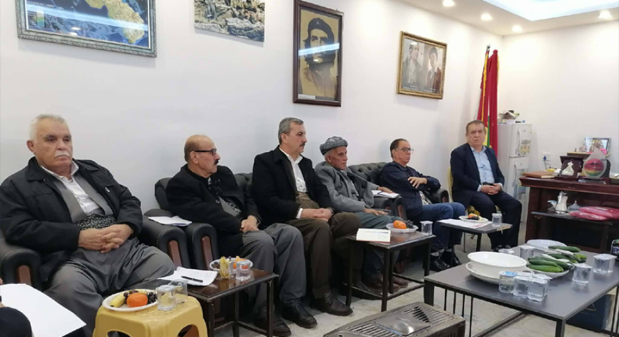 ڕاگەیەندراوی کۆبوونەوەی ئەنجومەنی باڵای کۆمەڵەی پێشمەرگە دێرینەکانی حزبی شیوعی کوردستان 