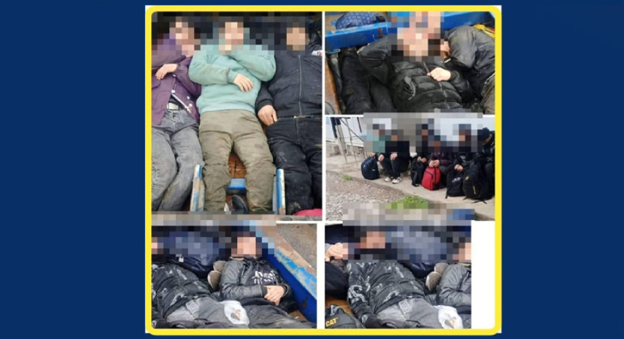 لە جەلەولا ٨ کەسی بەڕەگەز ئەفغانی لەناو بارهەڵگرێکدا دەستگیرکران