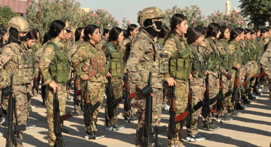 شاندێکی باڵای YPJ و بەرپرسانی دیمەشق پرسی تێکەڵکردنی هێزەکان تاوتوێ دەکەن