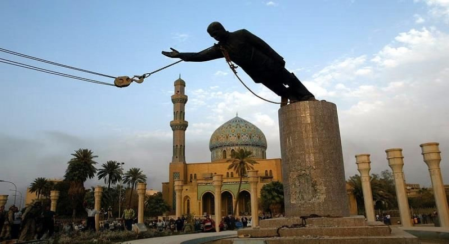 لە ٩ی نیسانی ٢٠٠٣دا، مێژووی عێراق و ناوچەی ڕۆژهەڵاتی ناوەڕاست وەرچەرخانێکی گەورەی بەخۆیەوە بینی. 