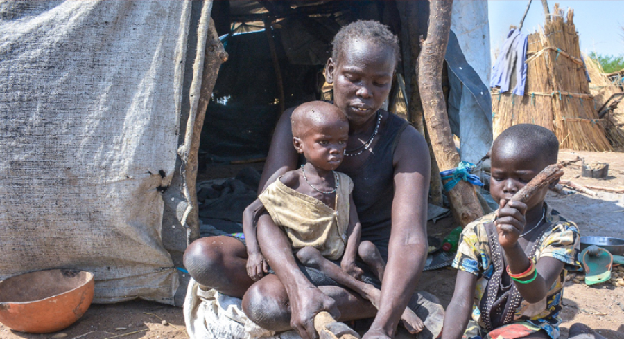 لە سوودان لە ڕۆژێکدا ملیۆنان کەس تەنیا یەک ژەم نان دەخۆن