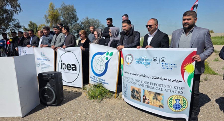 وێڕای مەترسییەكانی جەنگ , یادی 38 ساڵەی تاوانی ئەنفال  بەرز راگیرا 