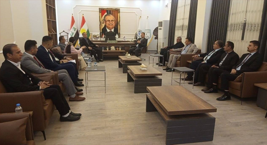 کونوسوڵی چین و زانکۆی پۆڵەتەکنیکی گەرمیان، گفتوگۆی بەرەوپێشچوونی زانکۆیان کرد