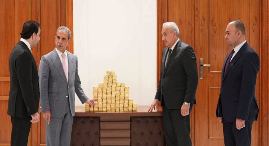 دادگای تاوانەکان: ٣٧٥ کیلۆگرام زێڕی دەستبەسەرداگیراوە