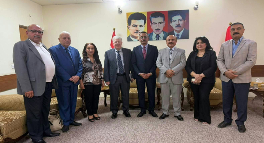 وەفدێکی بزوتنەوەی دیموکراتی عێراق سەردانی مەکتەبی سیاسی حزبی شیوعی کوردستان دەکات