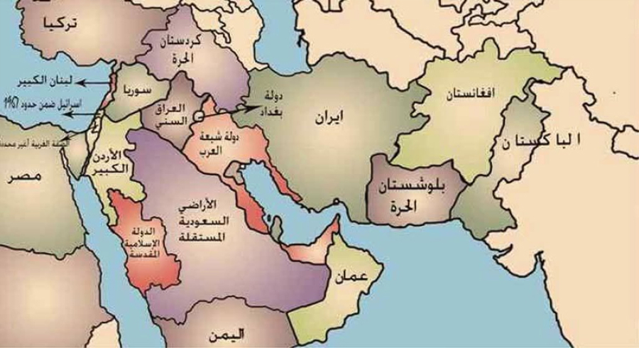 دووبارە داڕشتنەوەی نەخشەی هێز لە ڕۆژهەڵاتی ناوەڕاست و داهاتووی ئەمریكا لەناوچەكە 
